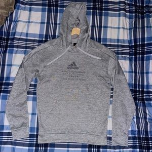 Gray Adidas Hoodie SzS